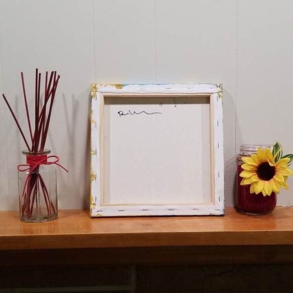 10"x10" Paint Pouring Art - Picture 6 of 6